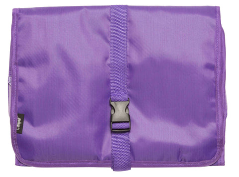 Travel Toiletry Purple Bag