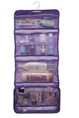 Travel Toiletry Purple Bag