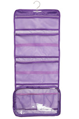 Travel Toiletry Purple Bag